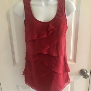Loft Ruffle Tank Top